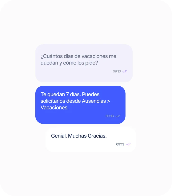 Les réponses de votre entreprise
