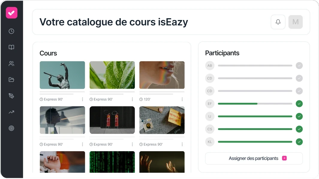 Intégration avec isEazy dans Sesame Learning