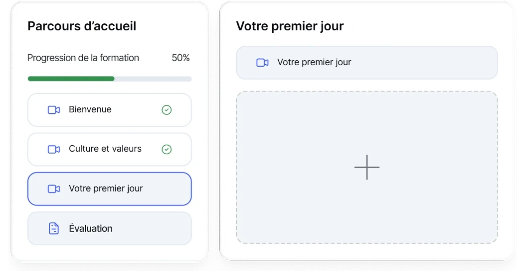 Onboarding avec Sesame Learning