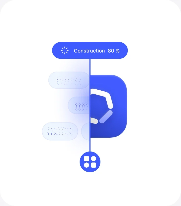 Studio en train de créer une application