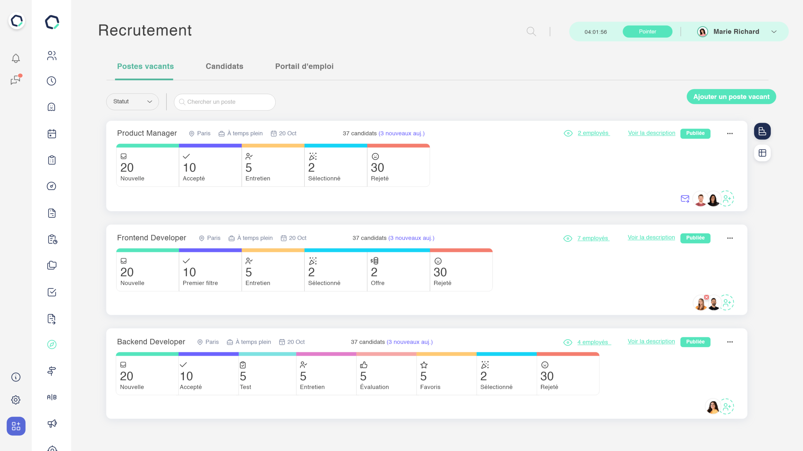 software de recursos humanos