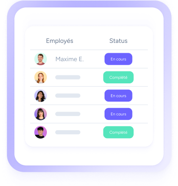 Tâches coordonnées pour éviter les oublis
